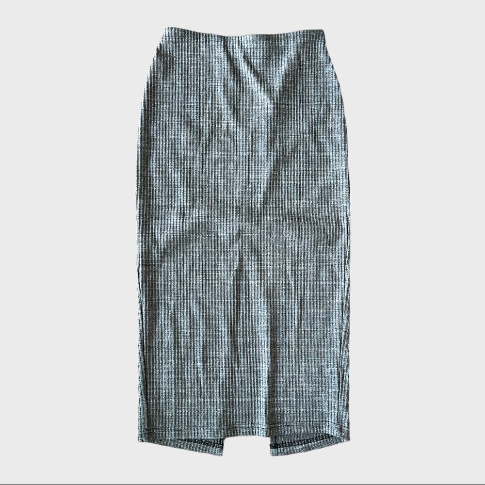 Silence + Noise S GREY high waisted pencil skirt - no tags- perfect condition